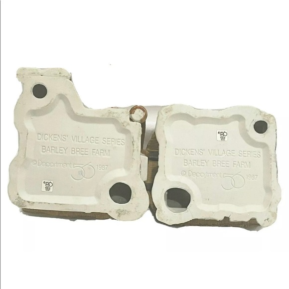 Department 56 Dickens Village Series Barley Bree Farm Model 5900-5 Vintage 1987 - Picture 7 of 7